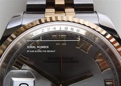 How to find the age of your Rolex .